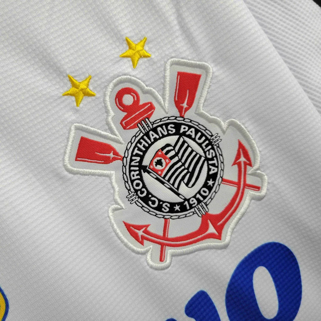 Camisa Corinthians Home 1999 - Versão Retrô