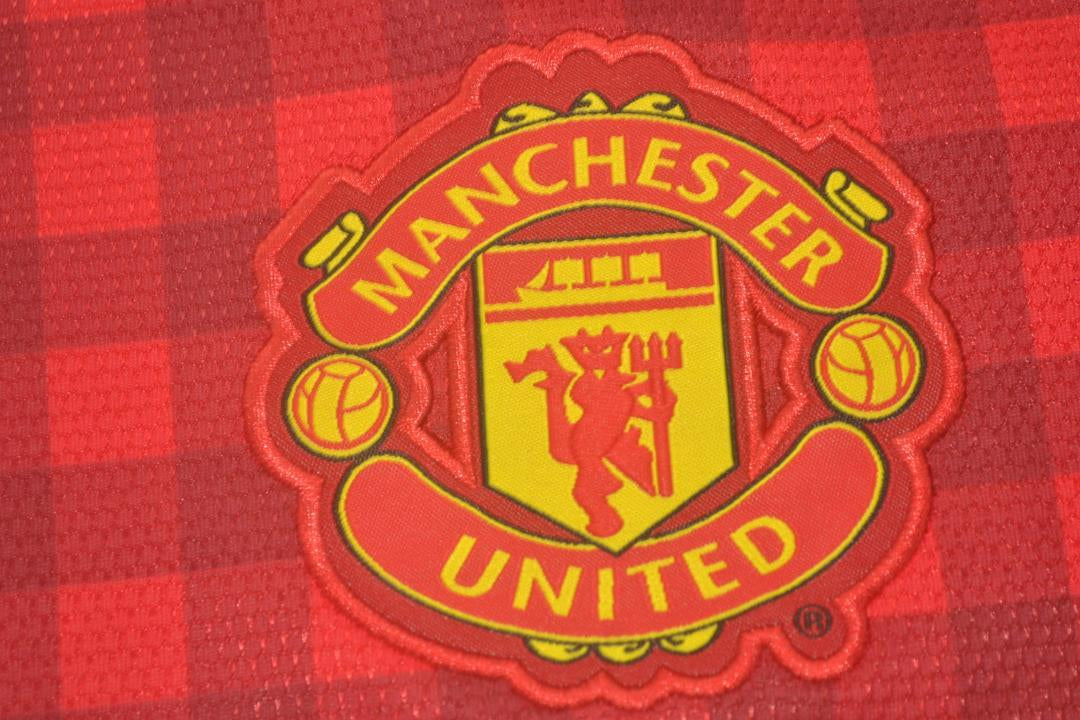 Camisa Manchester United Home 12/13 - Versão Retrô