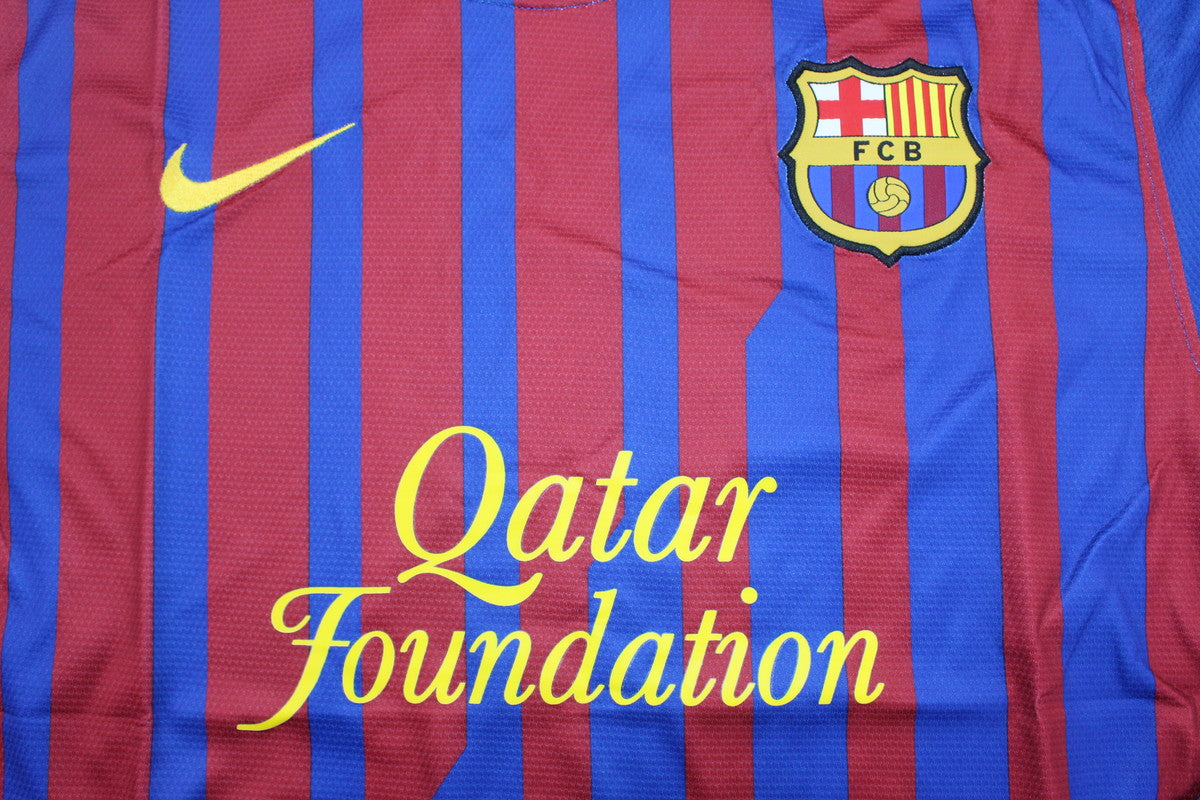 Camisa Barcelona Manga Longa Home 11/12 - Versão Retrô