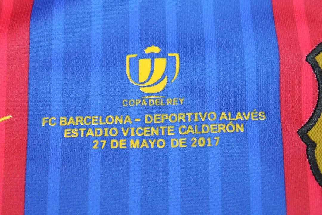 Camisa Barcelona Home 16/17 - Versão Retrô "Busquets" Nº 5
