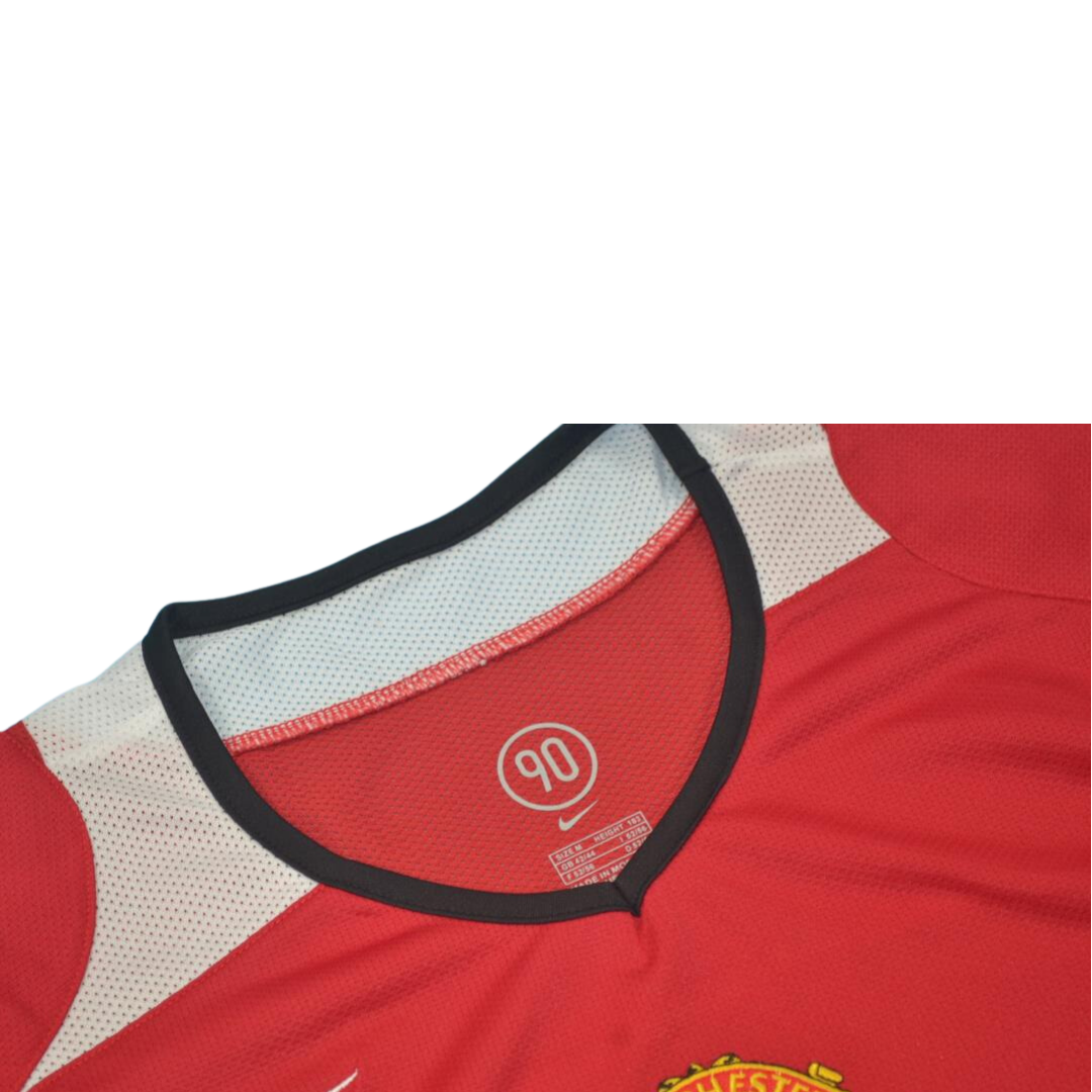 Camisa Retrô Manchester United Home 04/06 "Rooney" Nº8