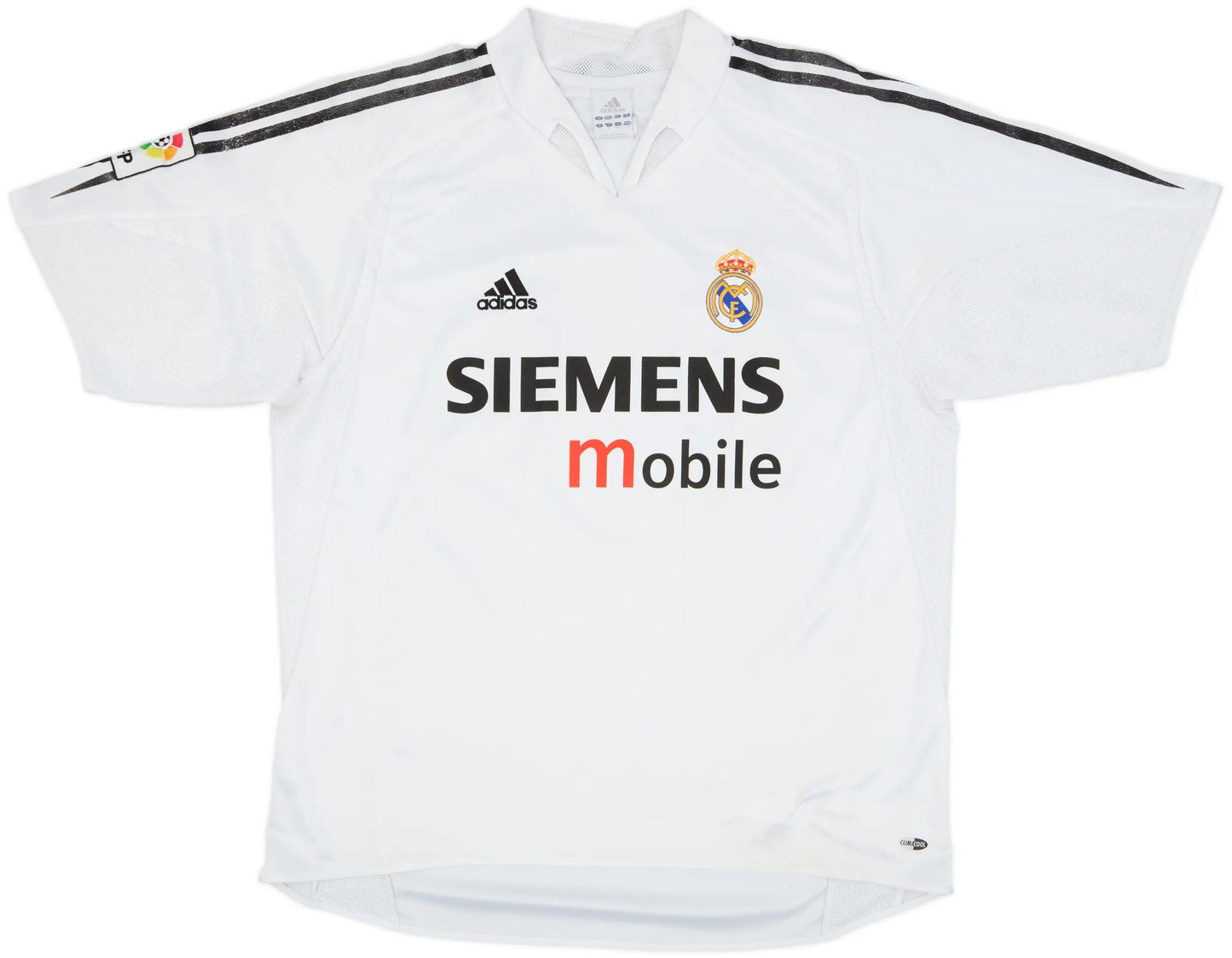 Camisa Real Madrid Home 04/05 - Versão Retrô "Zidane" Nº 5