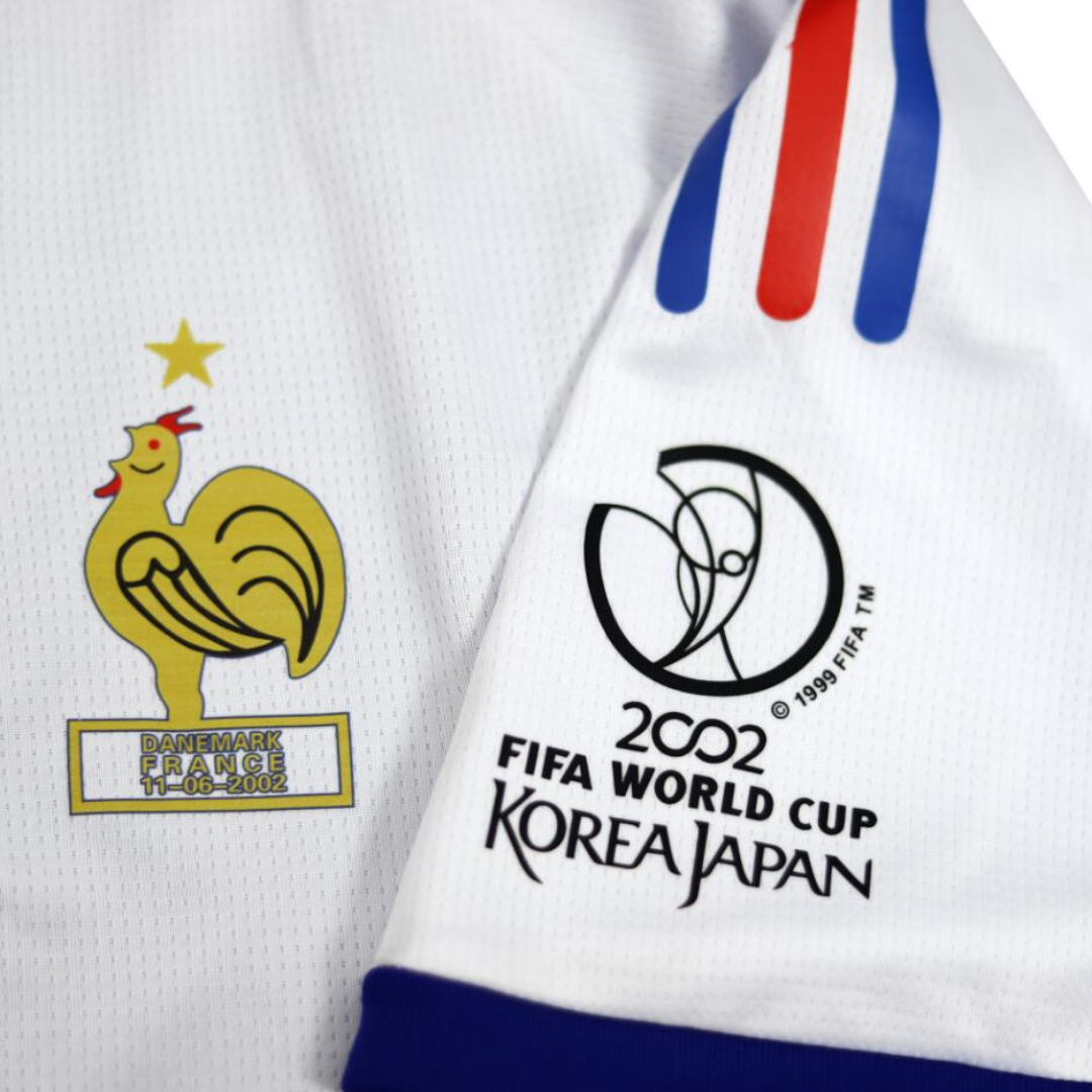 Camisa Retrô França Away 2002 "Zidane" N°.10