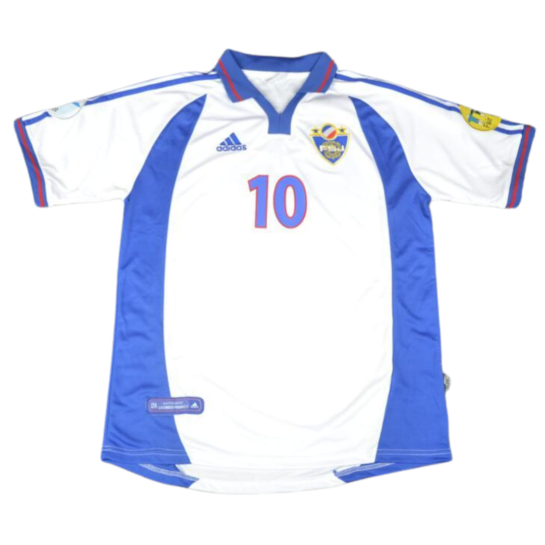 Camisa Retrô Iugoslávia Away 2000 "Stojković" N°.10