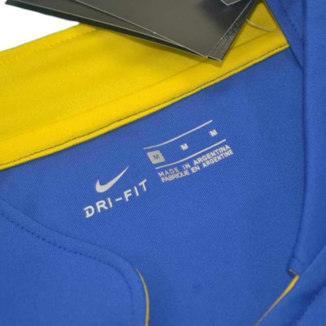 Camisa Boca Juniors Home 2005 - Versão Retrô "Roman" N° 10