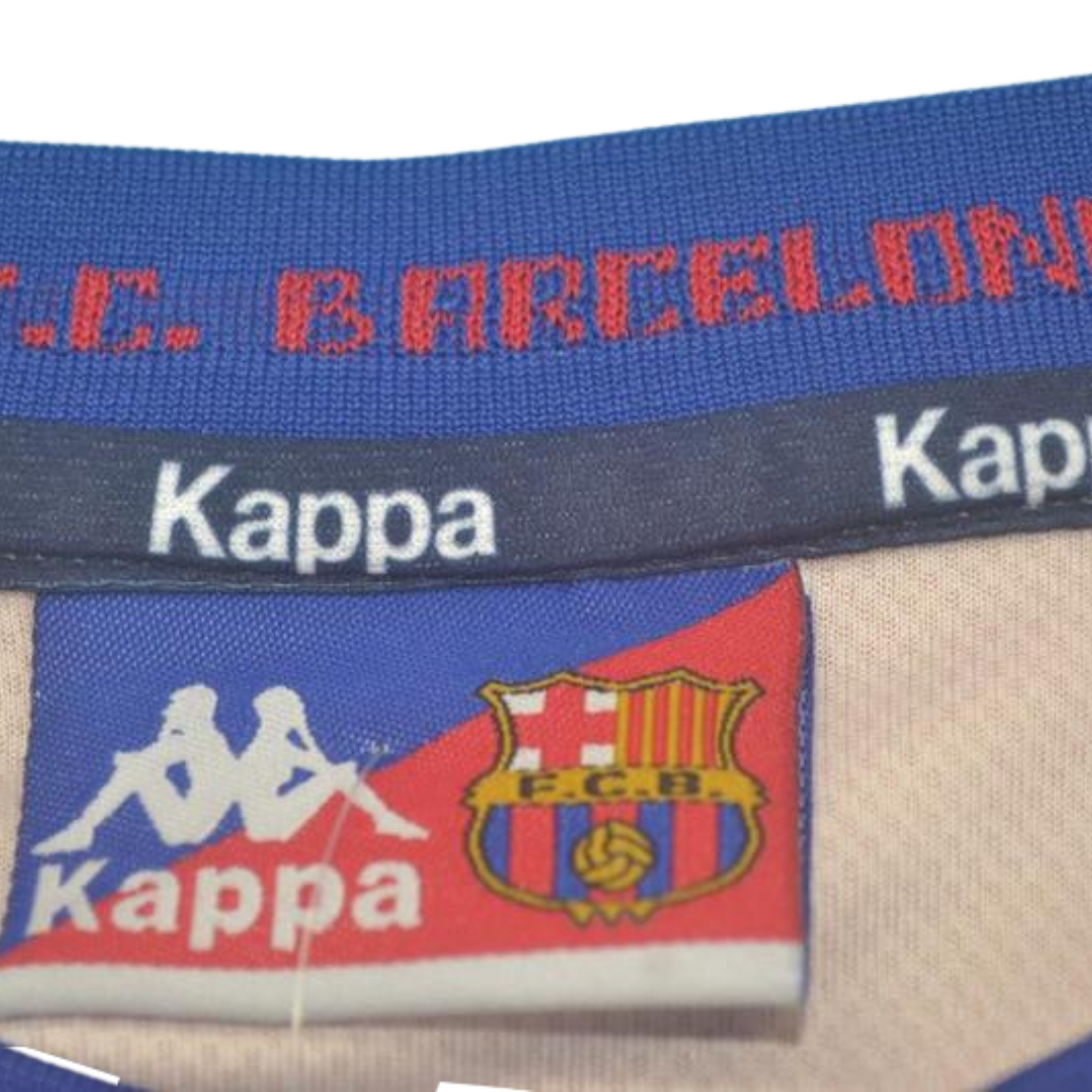 Camisa Barcelona Away 97/98 - Versão Retrô "Giovanni" Nº 10