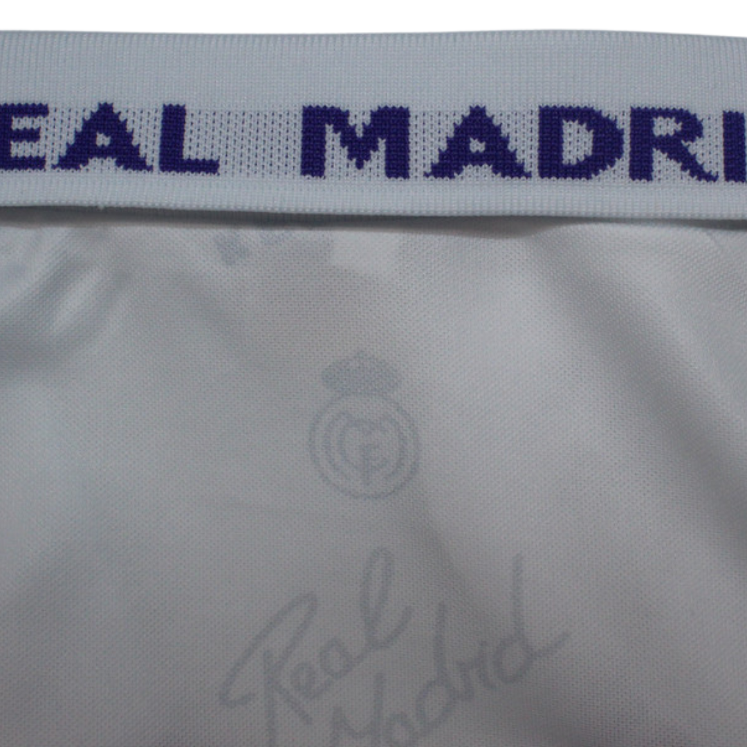 Camisa Real Madrid Manga Longa Home 94/96 - Versão Retrô