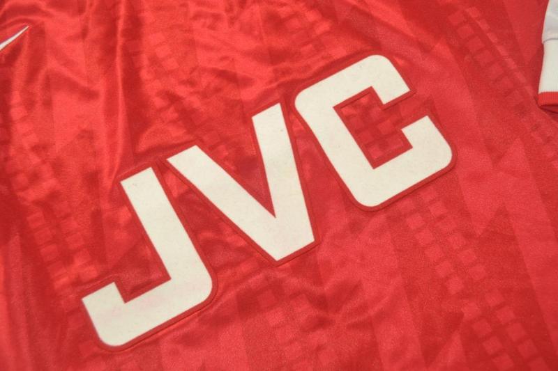 Camisa Arsenal Manga Longa Home 95/96 - Versão Retrô