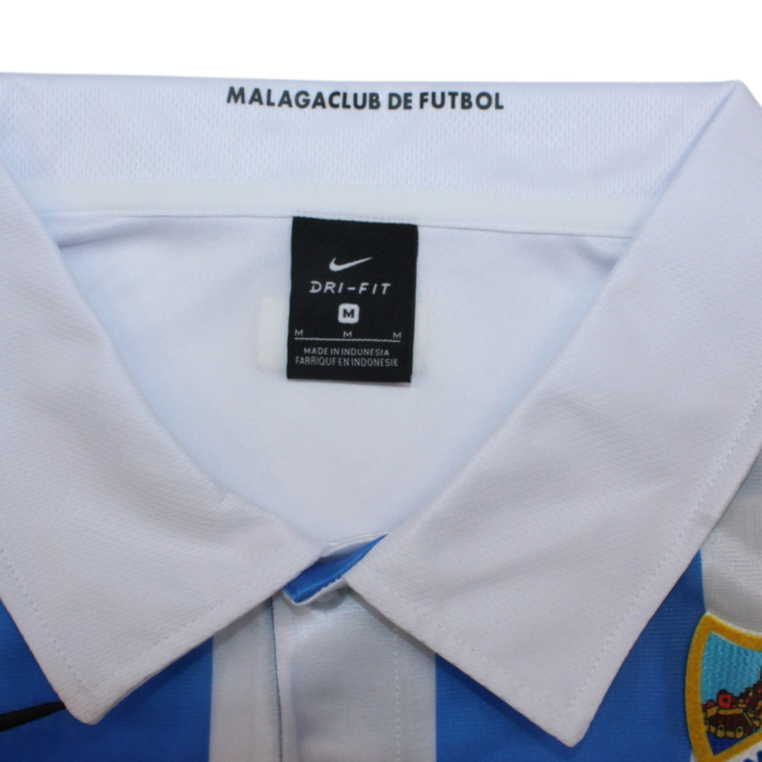 Camisa Málaga Home 12/13 - Versão Retrô