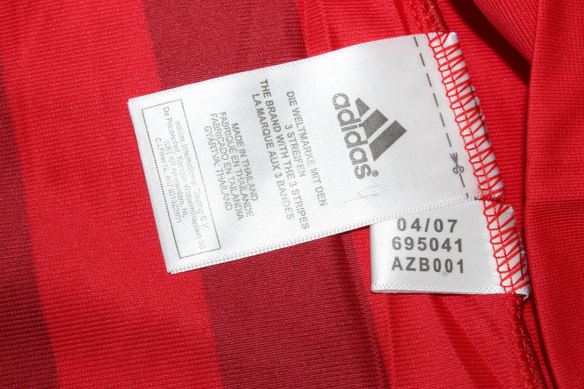 Camisa Milan Manga Longa Home 07/08 - Versão Retrô