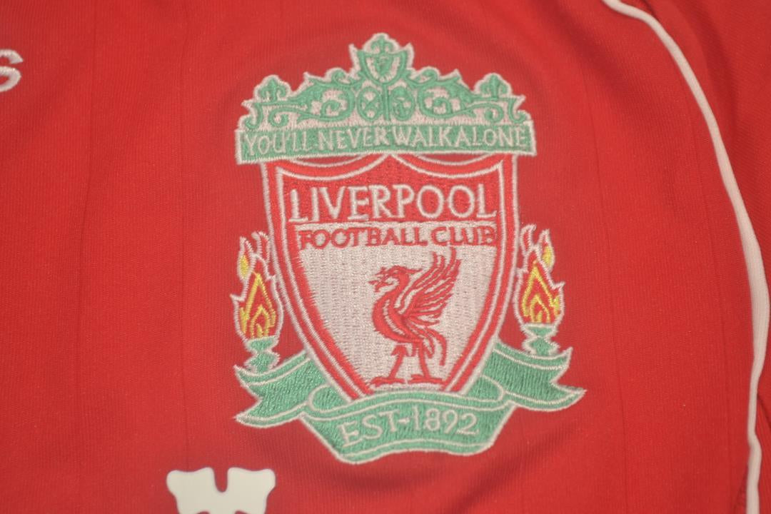 Camisa Liverpool Home 06/08 - Versão Retrô "Gerrard" Nº 8