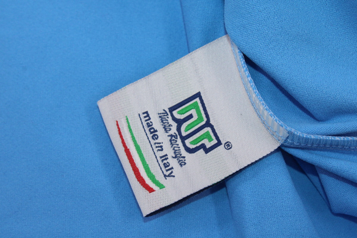 Camisa Napoli Manga Longa Home 86/87 - Versão Retrô Nº 10
