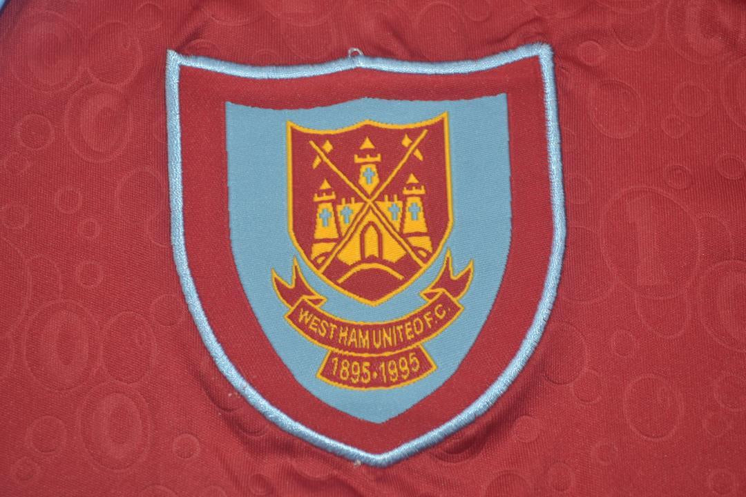 Camisa West Ham Home 95/97 - Versão Retrô