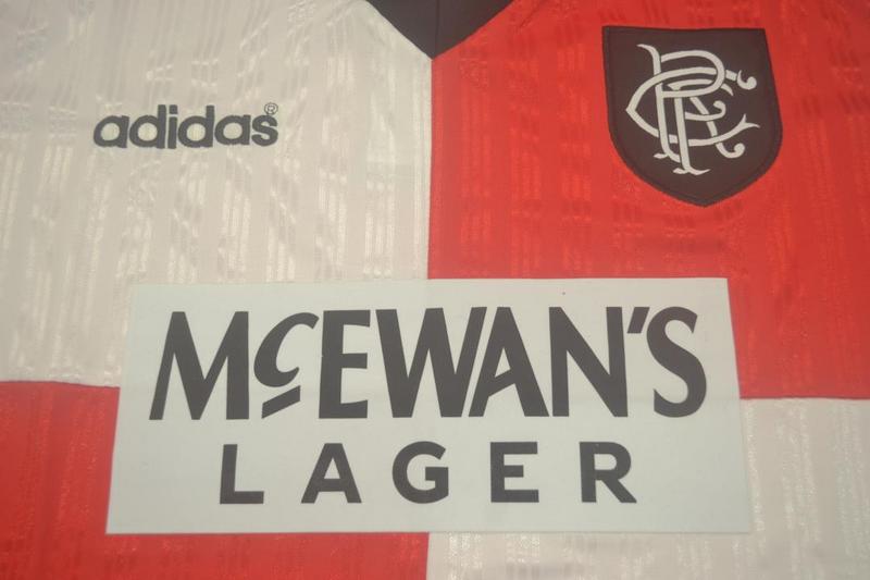 Camisa Rangers Away 95/96 - Versão Retrô