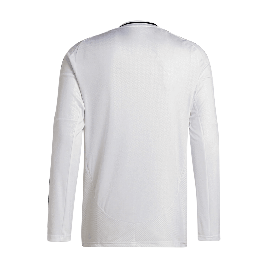 Camisa Real Madrid Manga Longa Home 24/25 - Versão Retrô