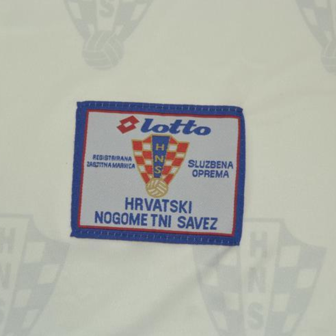 Camisa Retrô Croacia Home Copa do Mundo Versão 1998 "Šuker" N°9