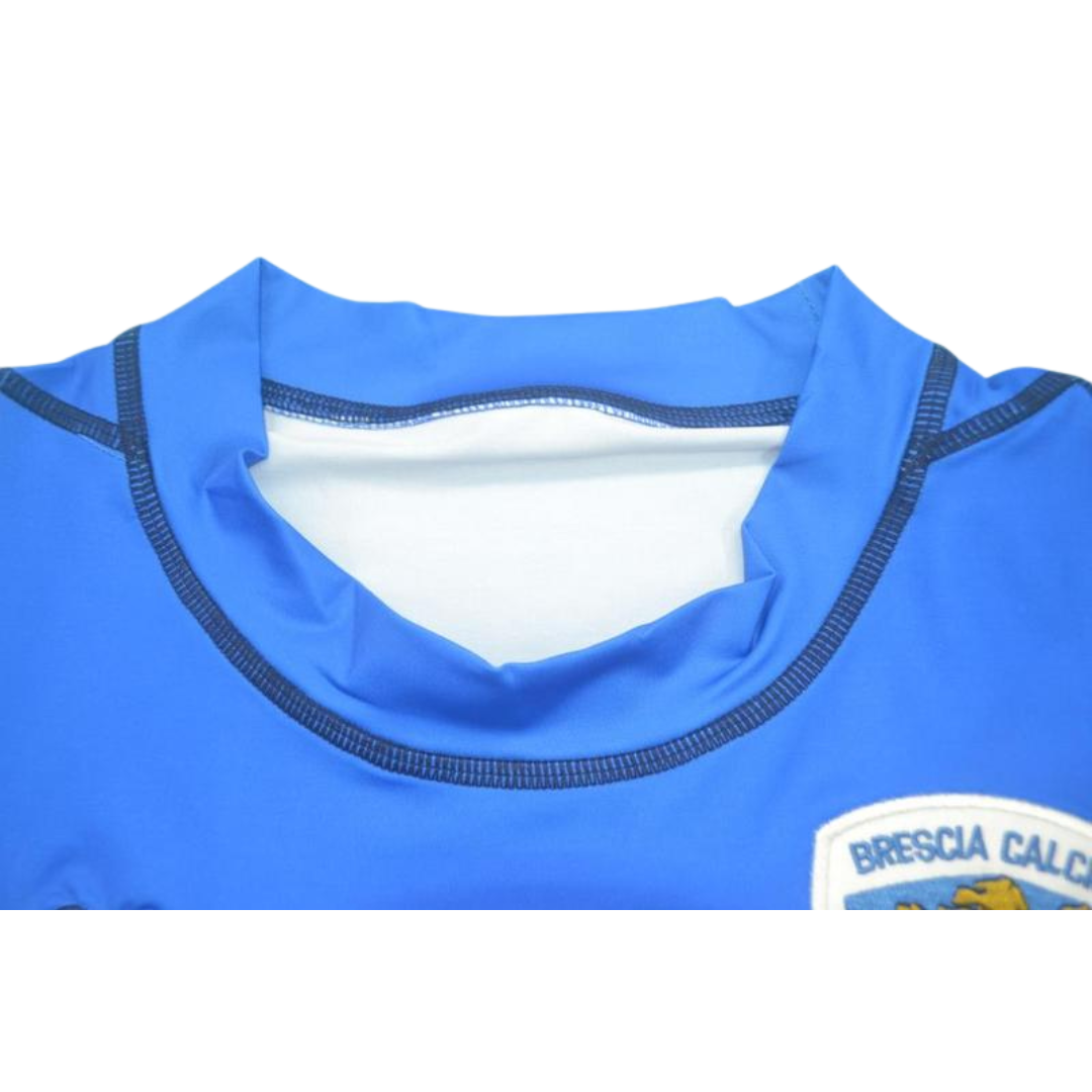 Camisa Brescia Calcio Manga Longa Home 03/04 - Versão Retrô