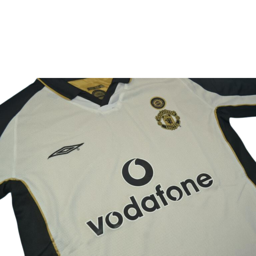 Camisa Manchester United Reversible Mode 00/01 - Versão Retrô "Beckham" Nº 7