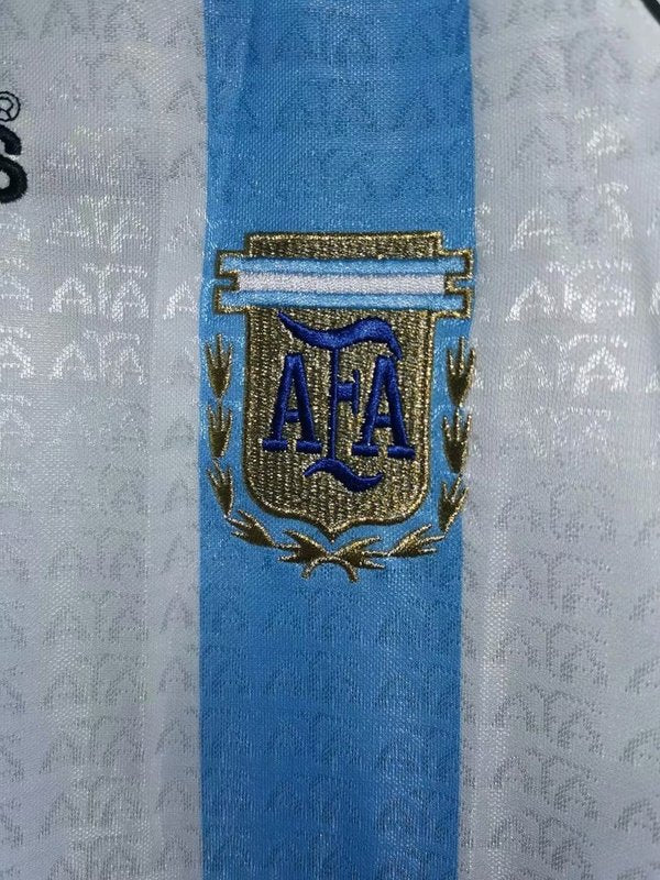 Camisa Retrô Argentina Home 96/97 "Ortega" N°.10