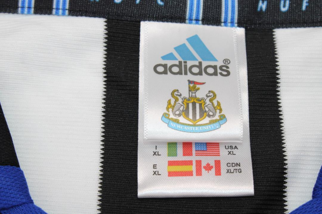 Camisa Newcastle United Manga Longa 99/00 - Versão Retrô "Shearer" Nº 9