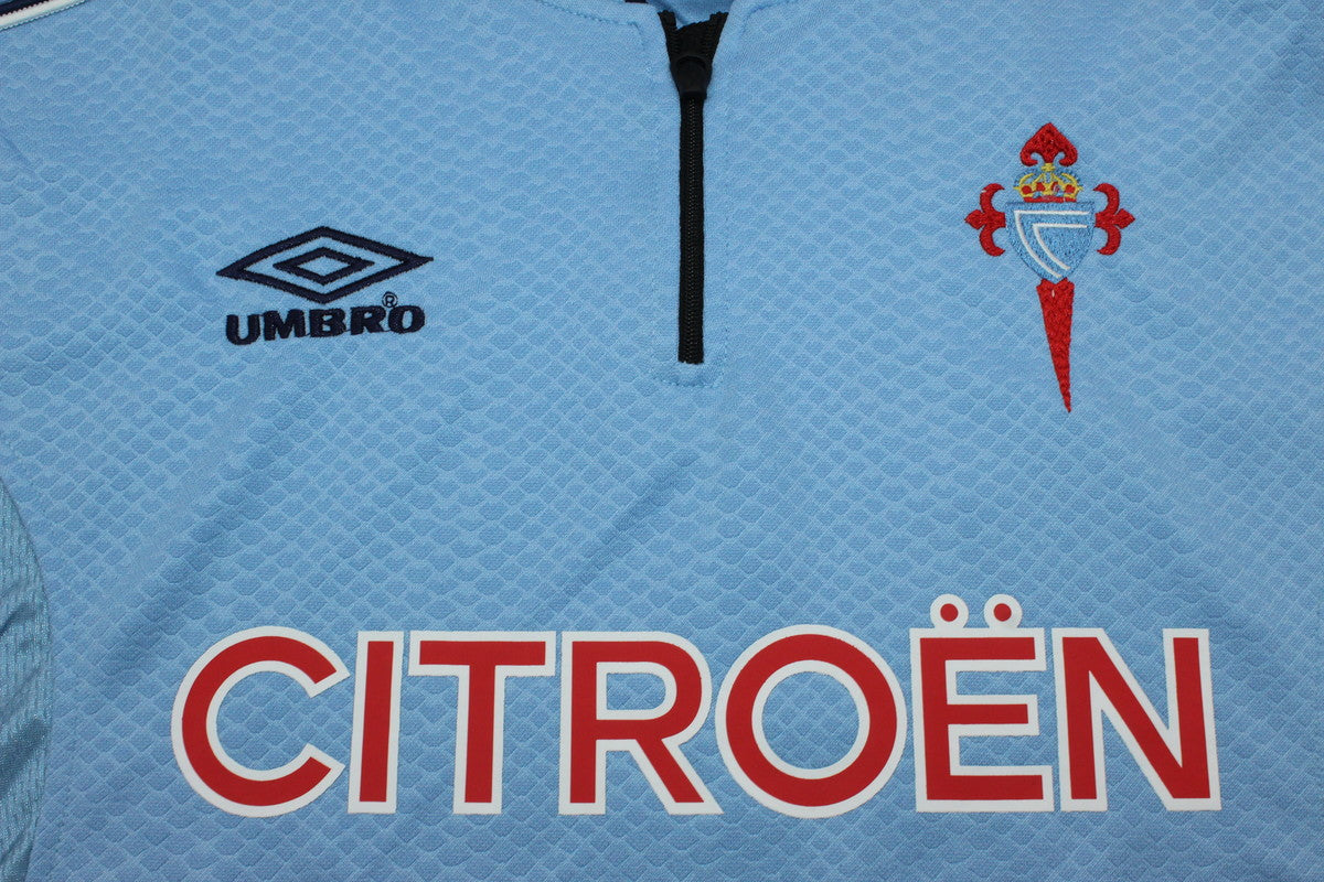 Camisa Celta de Vigo Home 99/00 - Versão Retrô "Mazinho" Nº 6