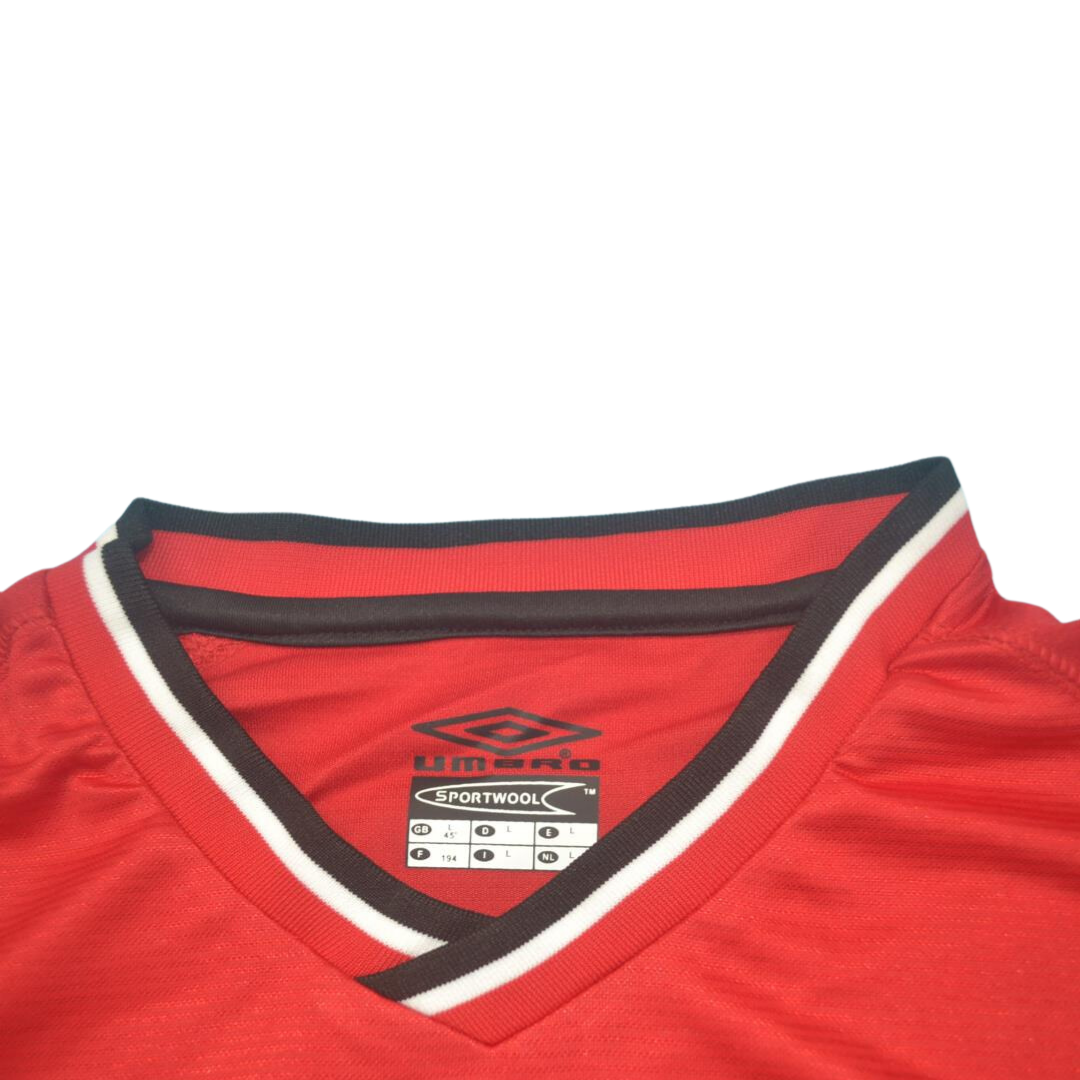Camisa Manchester United Home 00/02 - Versão Retrô "Beckham" Nº 7