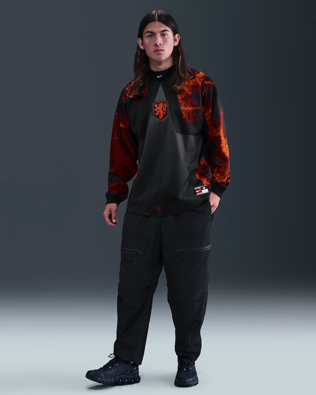 Camisa Nike Holanda 2025/26 Goleiro Manga Longa
