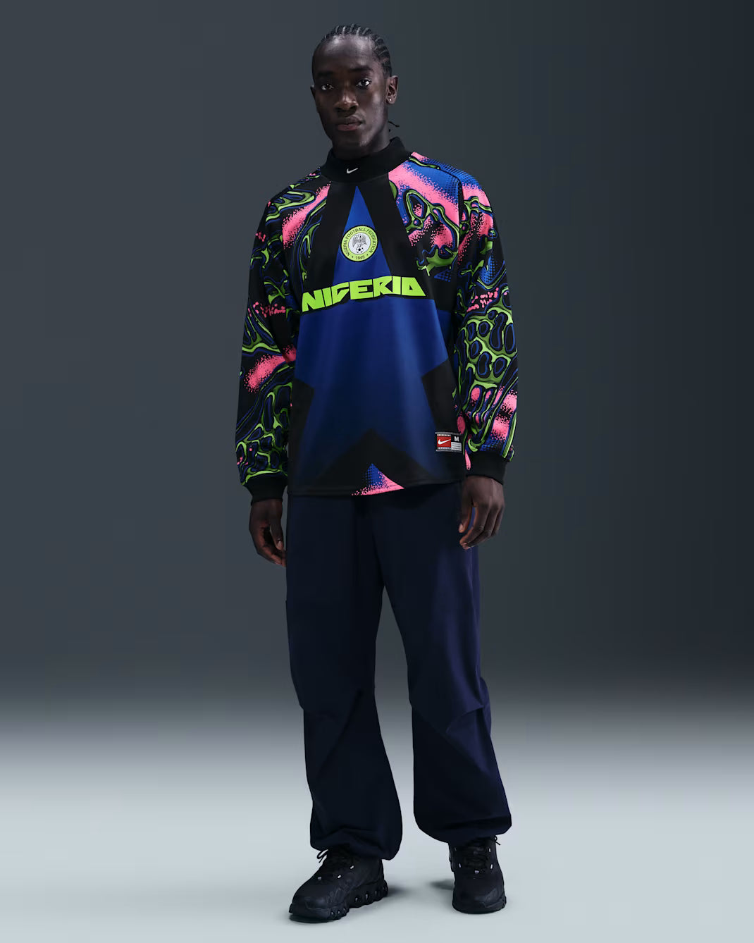 Camisa Nike Nigéria 2025/26 Goleiro Manga Longa