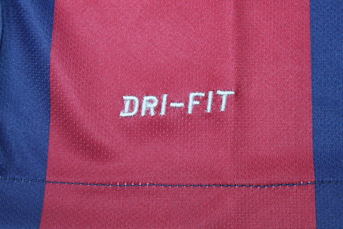 Camisa Barcelona Manga Longa Home 14/15 - Versão Retrô