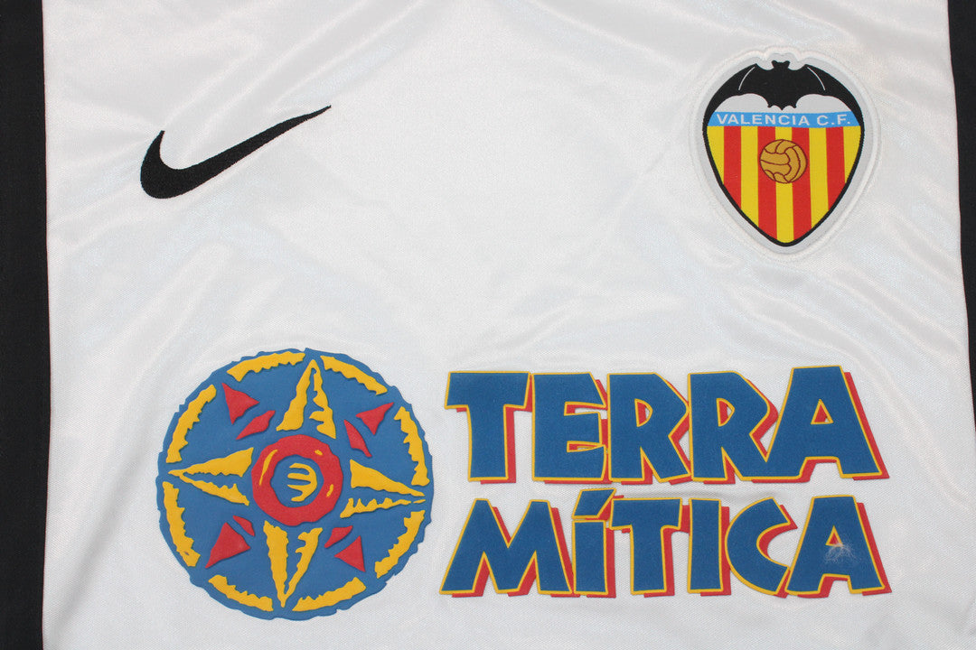 Camisa Valencia Home 00/01 - Versão Retrô "Kily" Nº 18