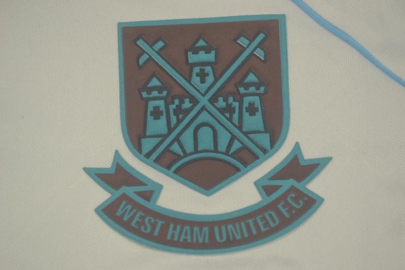 Camisa West Ham Away 91/92 - Versão Retrô