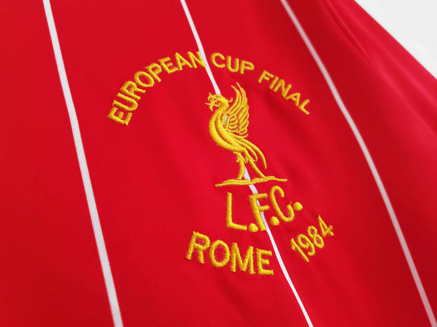 Camisa Liverpool Home UCL Final 1984 - Versão Retrô