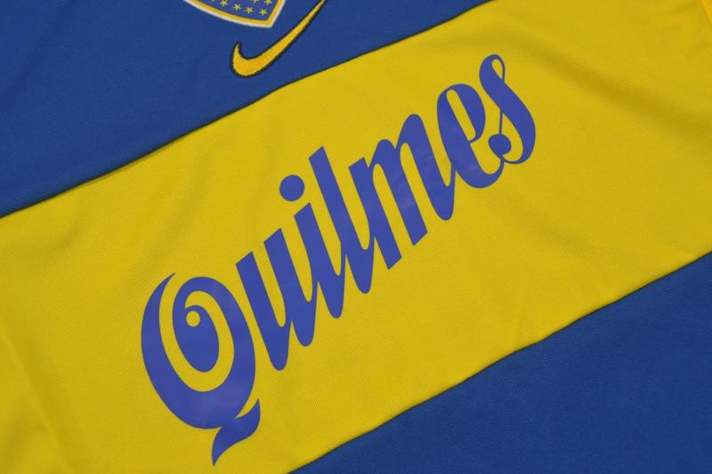 Camisa Boca Juniors Home 2001 - Versão Retrô "Roman" N° 10