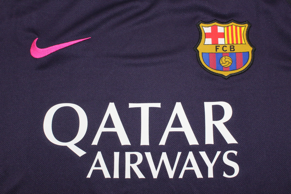 Camisa Barcelona Manga Longa Away 16/17 - Versão Retrô