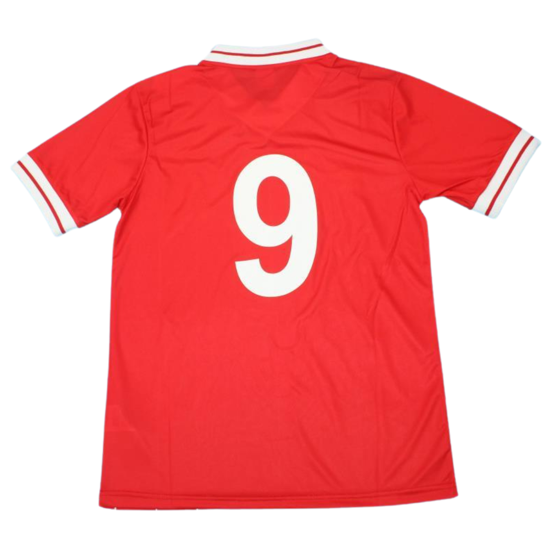 Camisa Liverpool Home UCL Final 1984 - Versão Retrô Nº 9