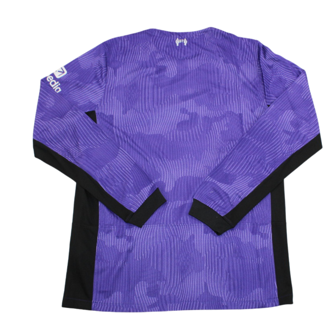 Camisa Liverpool Manga Longa Third Away 23/24 - Versão Retrô