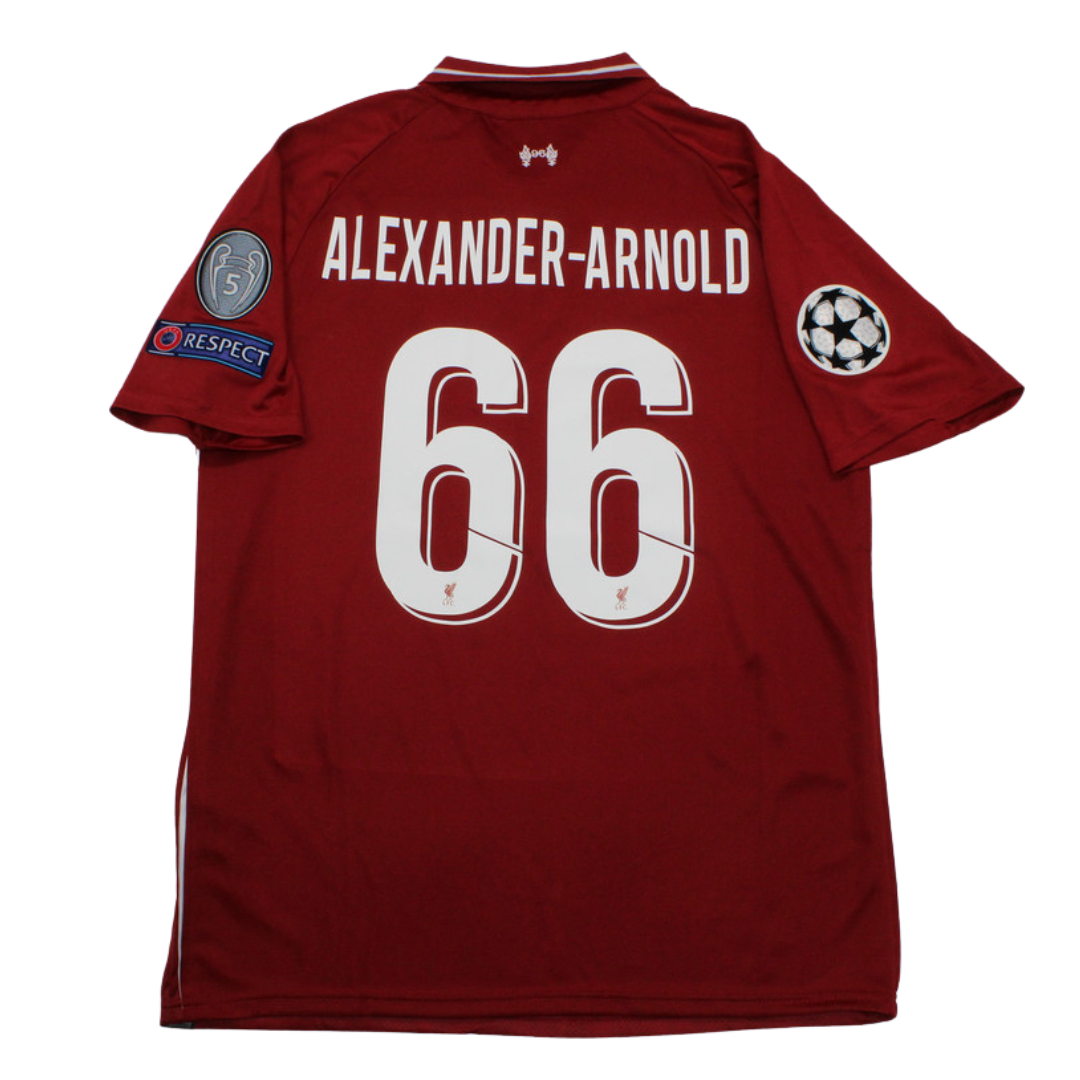 Camisa Liverpool Home 18/19 - Versão Retrô "Alexander-Arnold" Nº 66