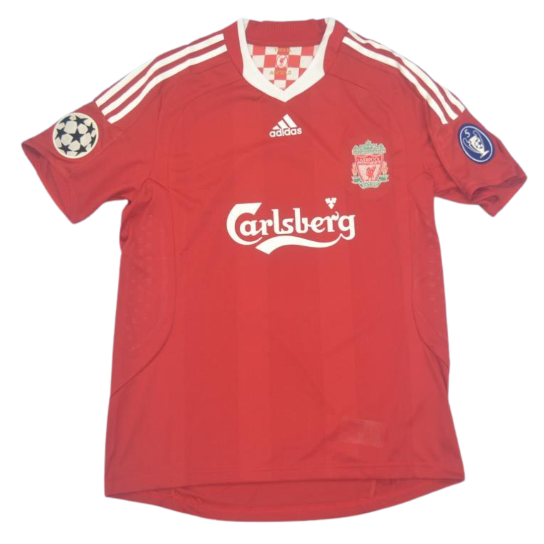 Camisa Liverpool Home 09/10 - Versão Retrô "Alonso" Nº 14