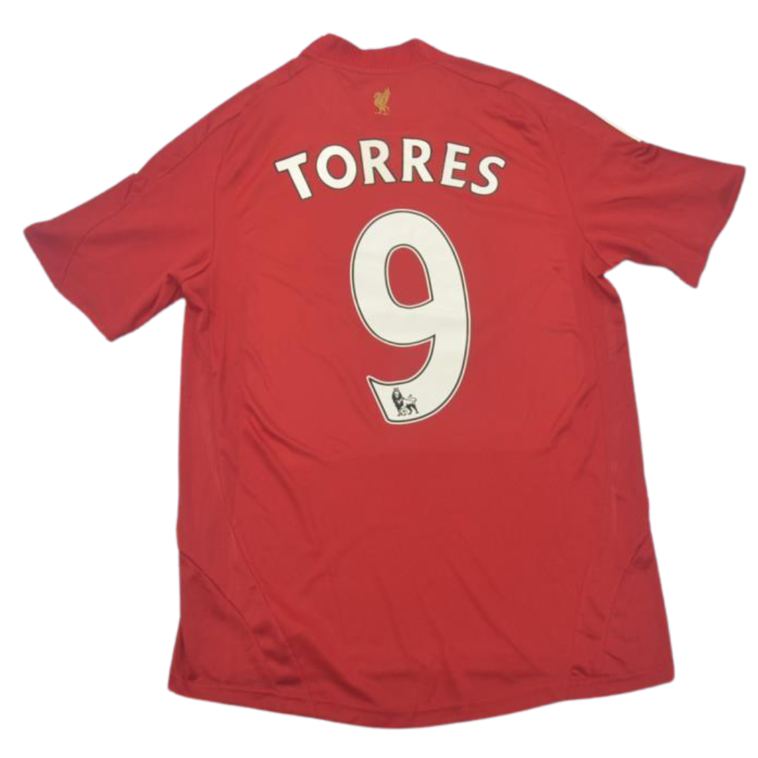Camisa Liverpool Home 09/10 - Versão Retrô "Torres" Nº 9