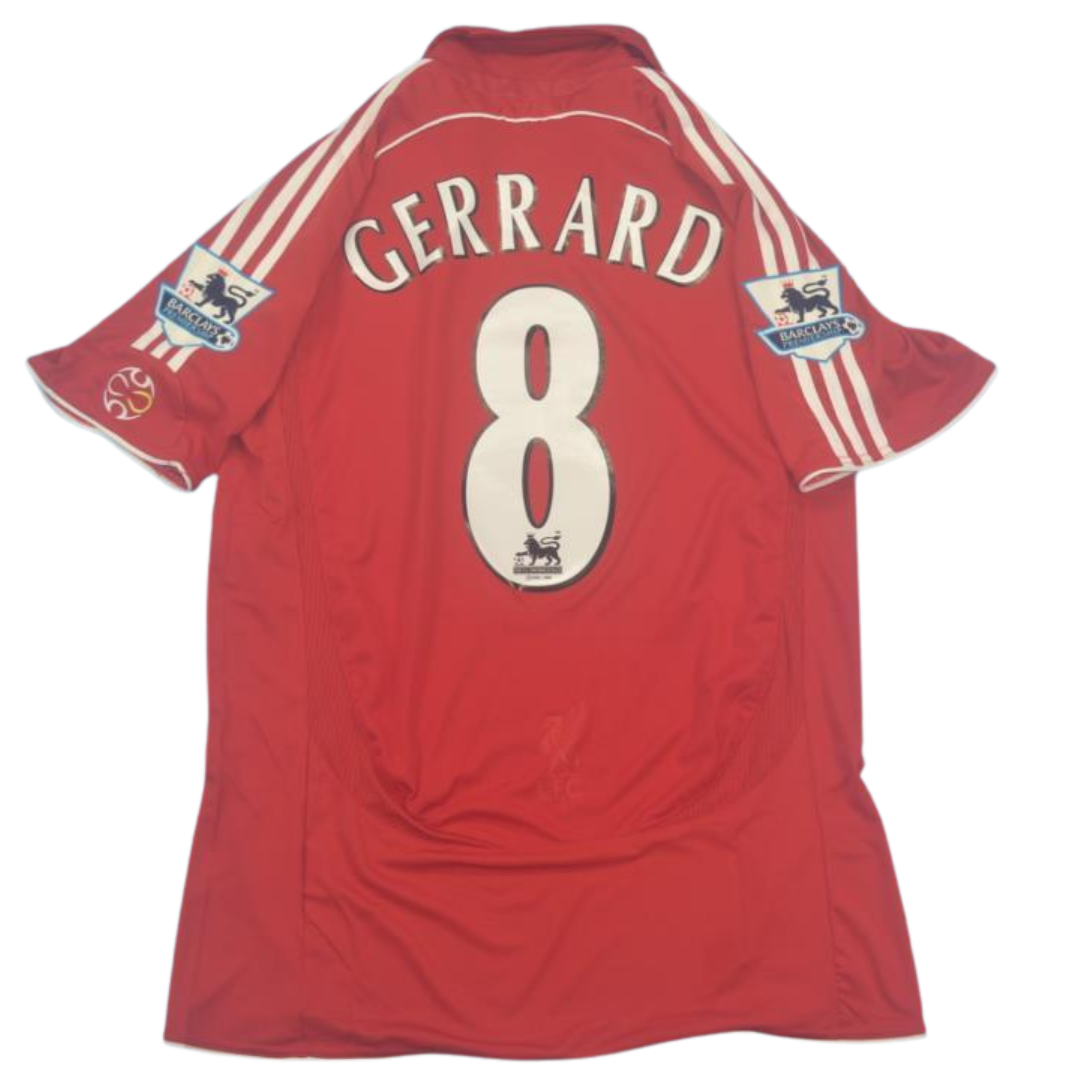 Camisa Liverpool Home 06/08 - Versão Retrô "Gerrard" Nº 8