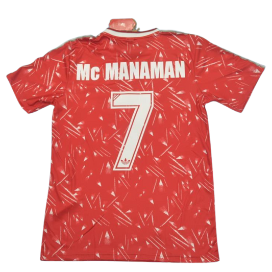 Camisa Liverpool Home 89/91 - Versão Retrô "McManaman" Nº 7
