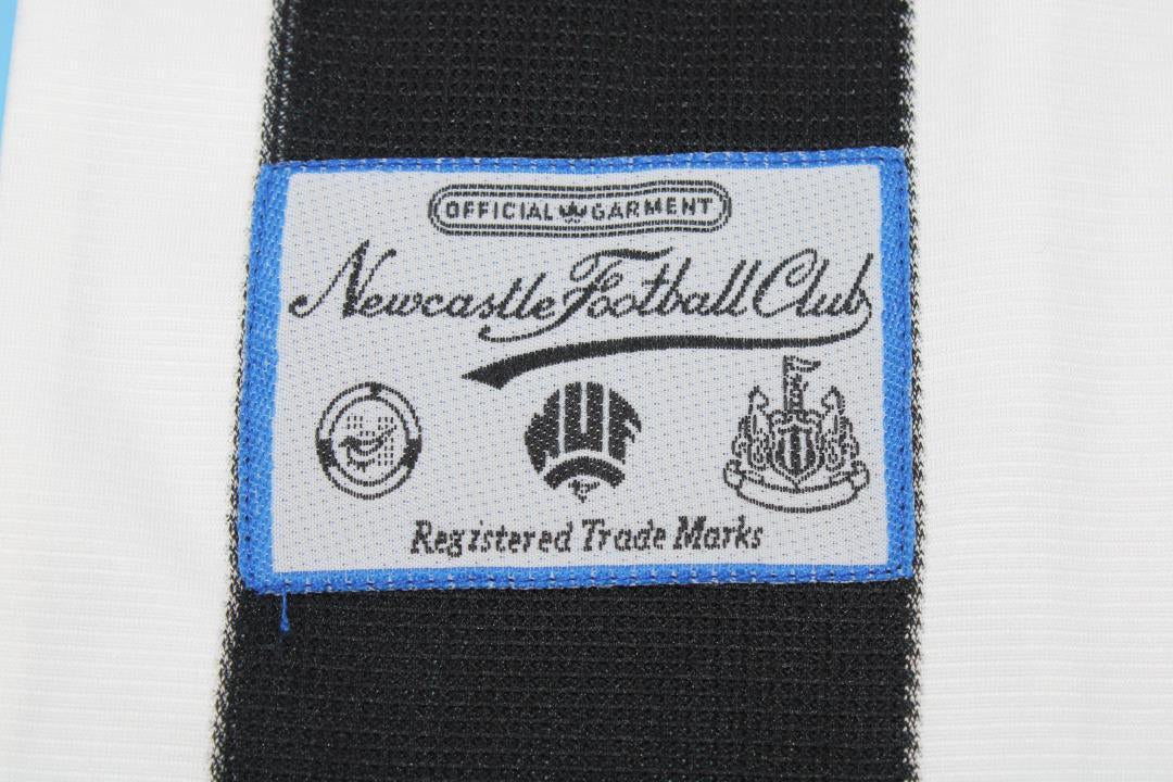 Camisa Newcastle United Manga Longa Home 95/96 - Versão Retrô