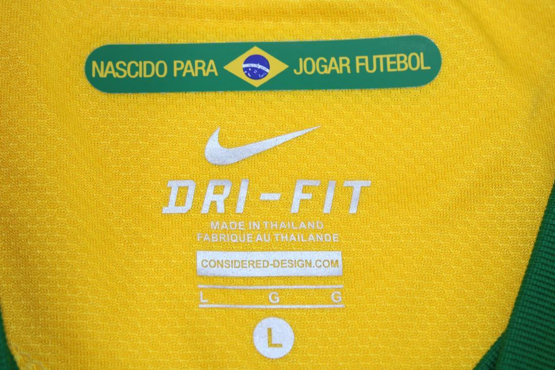 Camisa Retrô Brasil Home 2010 "Ronaldinho" N°.10