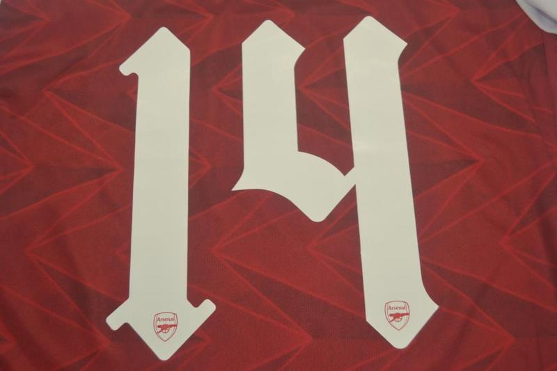 Camisa Arsenal FA Cup Final 2020 - Versão Retrô "Aubameyang" Nº 14