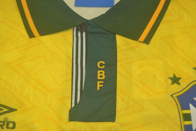 Camisa Retrô Brasil Home 91/93 "Bebeto" N°.7
