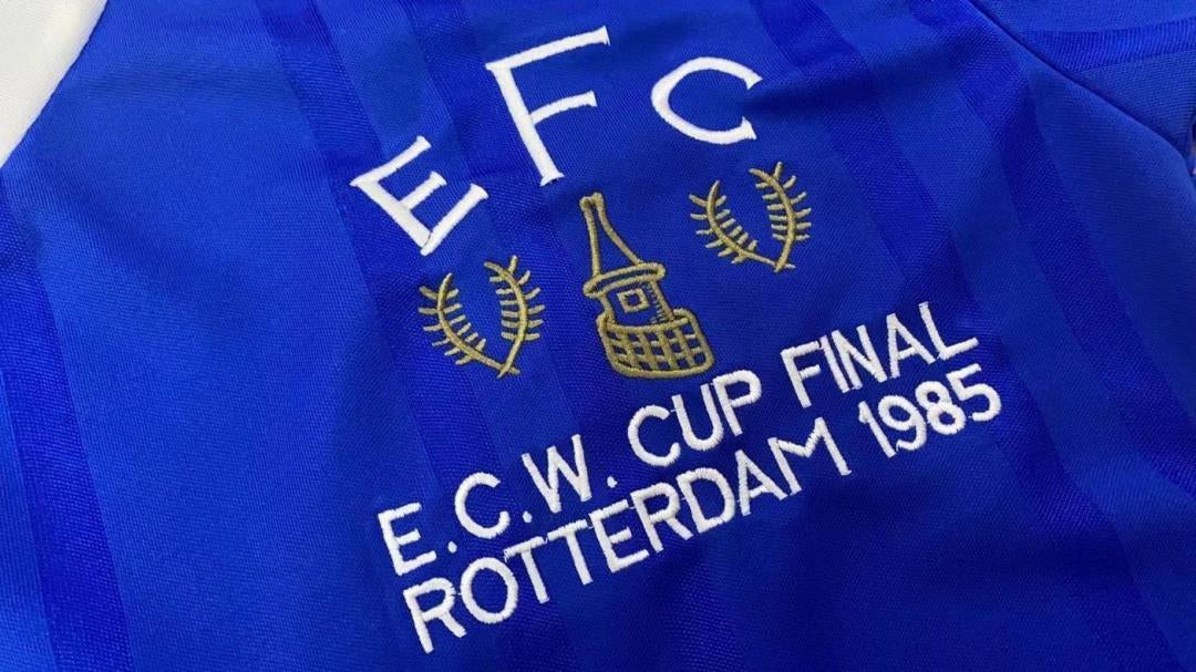Camisa Everton Cup Final 1985 - Versão Retrô