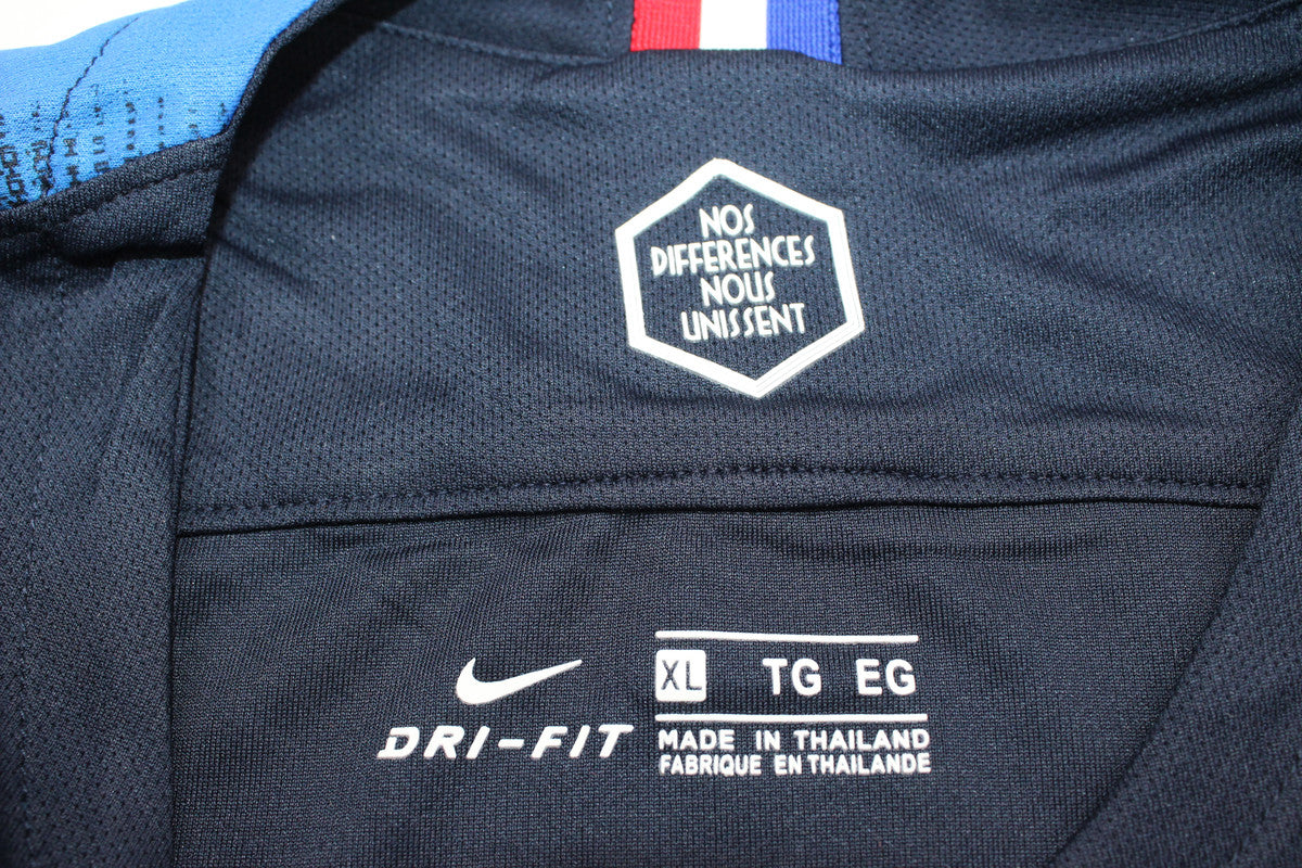 Camisa França Manga Longa Home 2018 - Versão Retrô