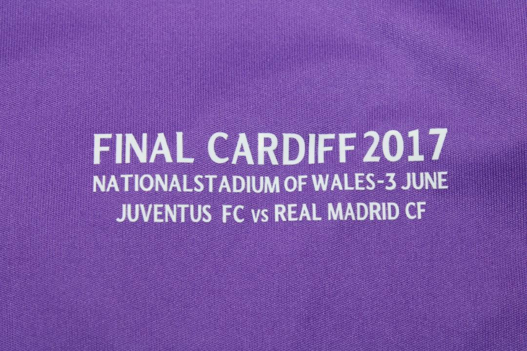Camisa Real Madrid Manga Longa Away 16/17 - Versão Retrô