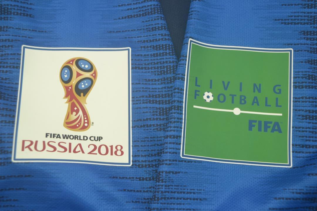 Camisa Retrô França Home Copa do Mundo Versão 2018 "Mbappe" N°. 10
