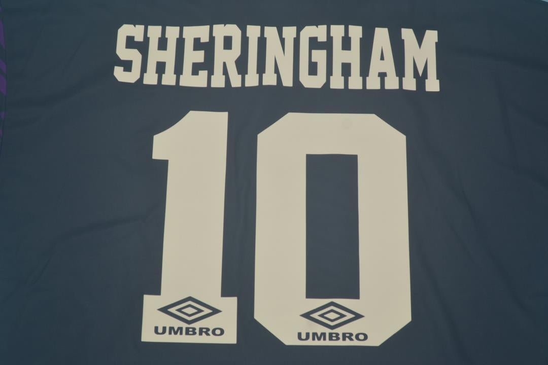 Camisa Tottenham Away 94/95 - Versão Retrô "Sheringham" Nº 10